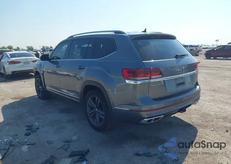 2022 Volkswagen Atlas 3.6L V6 Sel R-Line z USA, uszkodzony, nr VIN 1V2AR2CA2NC518299